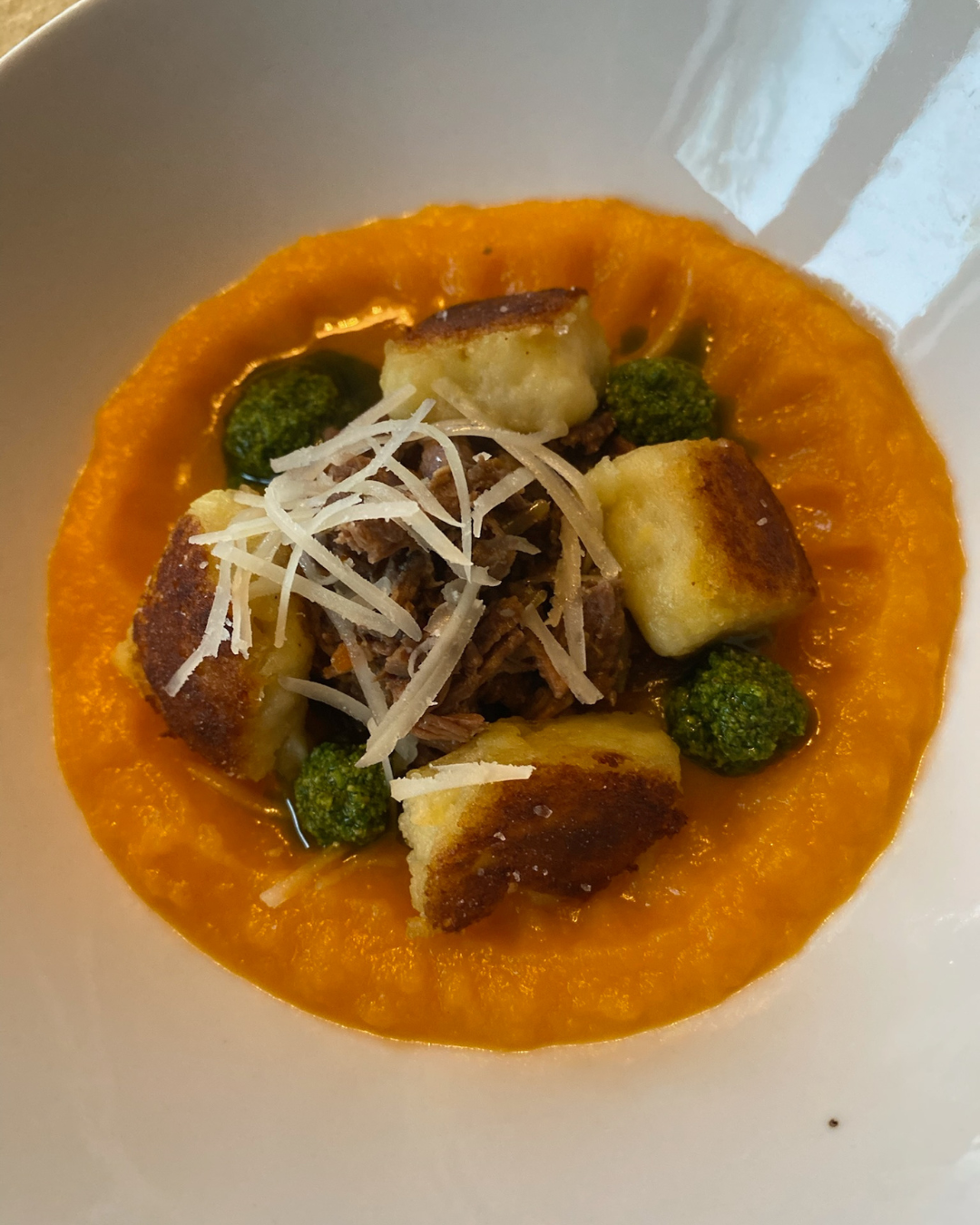 Butternut squash and pork ragu 6